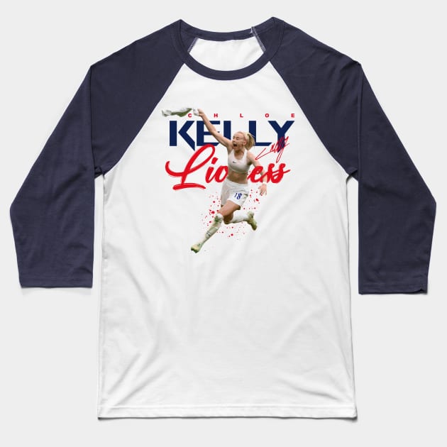 Chloe Kelly Baseball T-Shirt by Juantamad